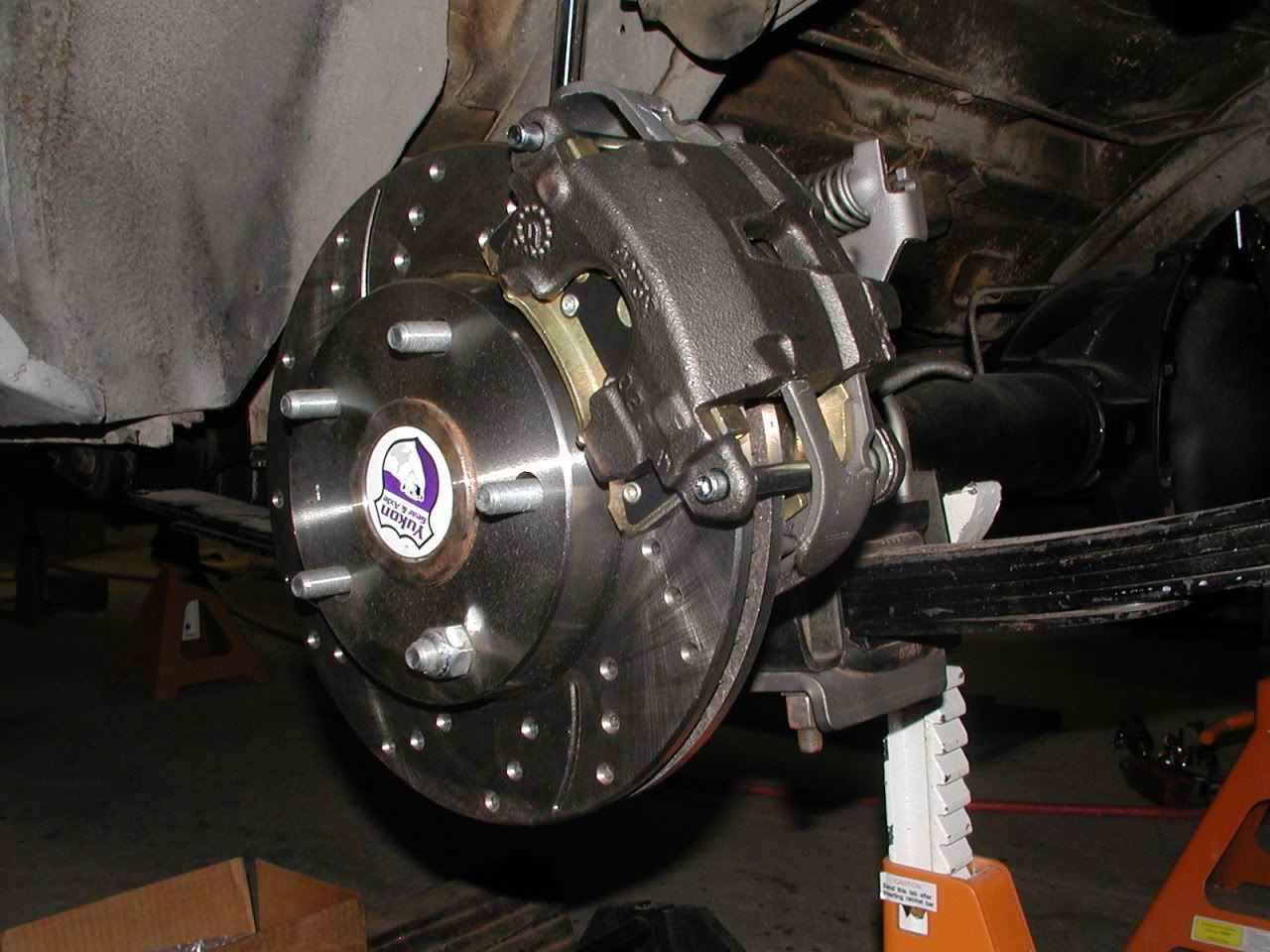 rear disc conversion Nova Tech